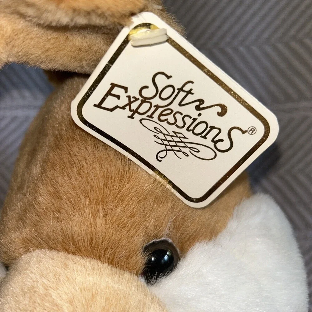 Vintage‎ Bunny Rabbit Plush Stuffed Animal 15